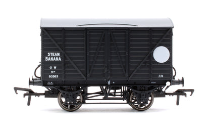 GWR Banana Van (Diagram Y4) No. 93563, GWR grey (post 1942 livery)
