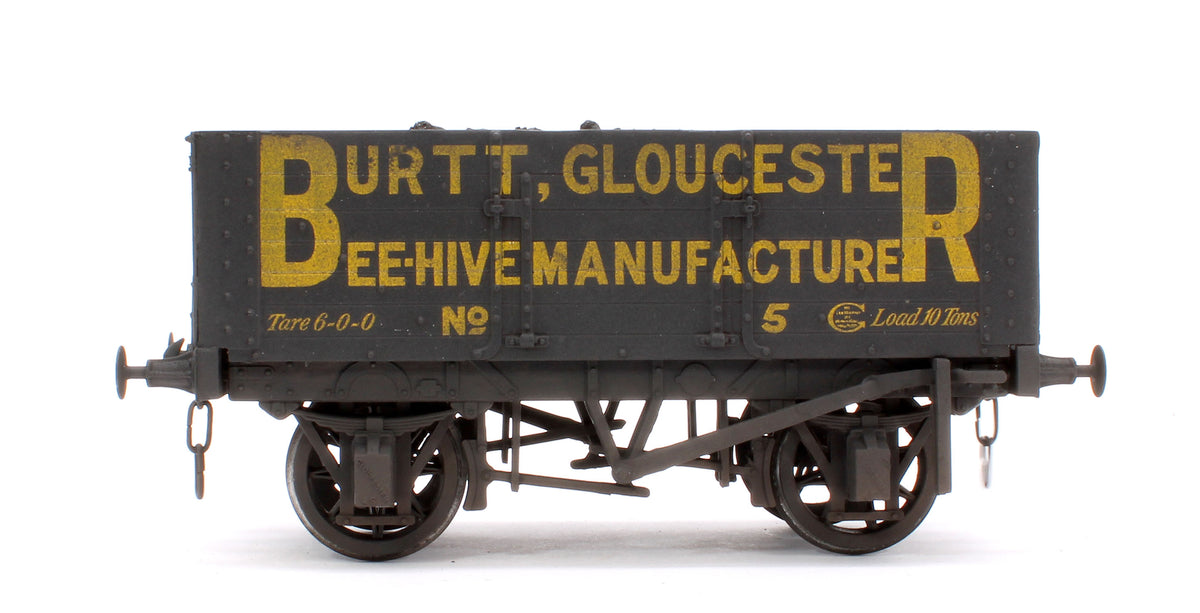 Pre-Owned Kit Built 10T 7 Plank Wagon No.5 'Burtt' - Weathered