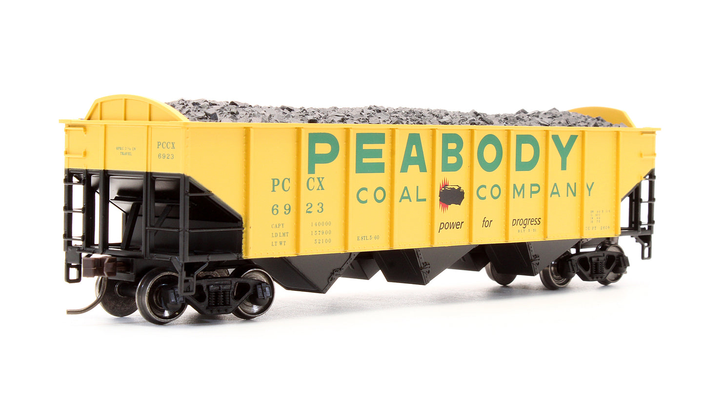 Pre-Owned 20 006 918 AAR 70 Ton 9 Panel Hopper Arched End Peabody - Road #6923