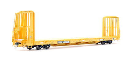 Pre-Owned TTX Trenton Works 67' - 11 Bulkhead Flatcar TTPX - Road #806035
