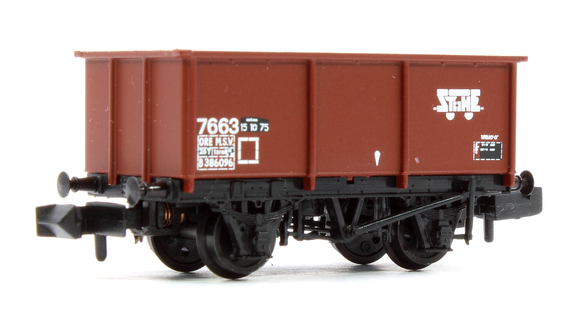 BR 27T Steel Tippler Wagon BR Bauxite (TOPS) No. B386096