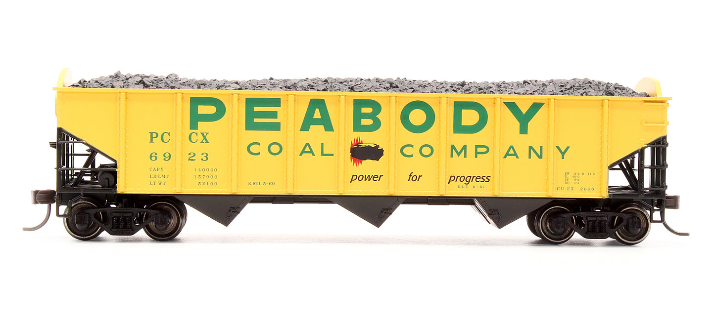 Pre-Owned 20 006 918 AAR 70 Ton 9 Panel Hopper Arched End Peabody - Road #6923