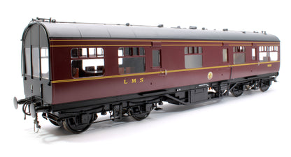 50ft Inspection Saloon LMS Lined Crimson Black Ends