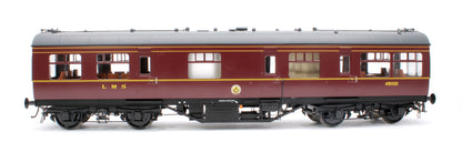 50ft Inspection Saloon LMS Lined Crimson Black Ends