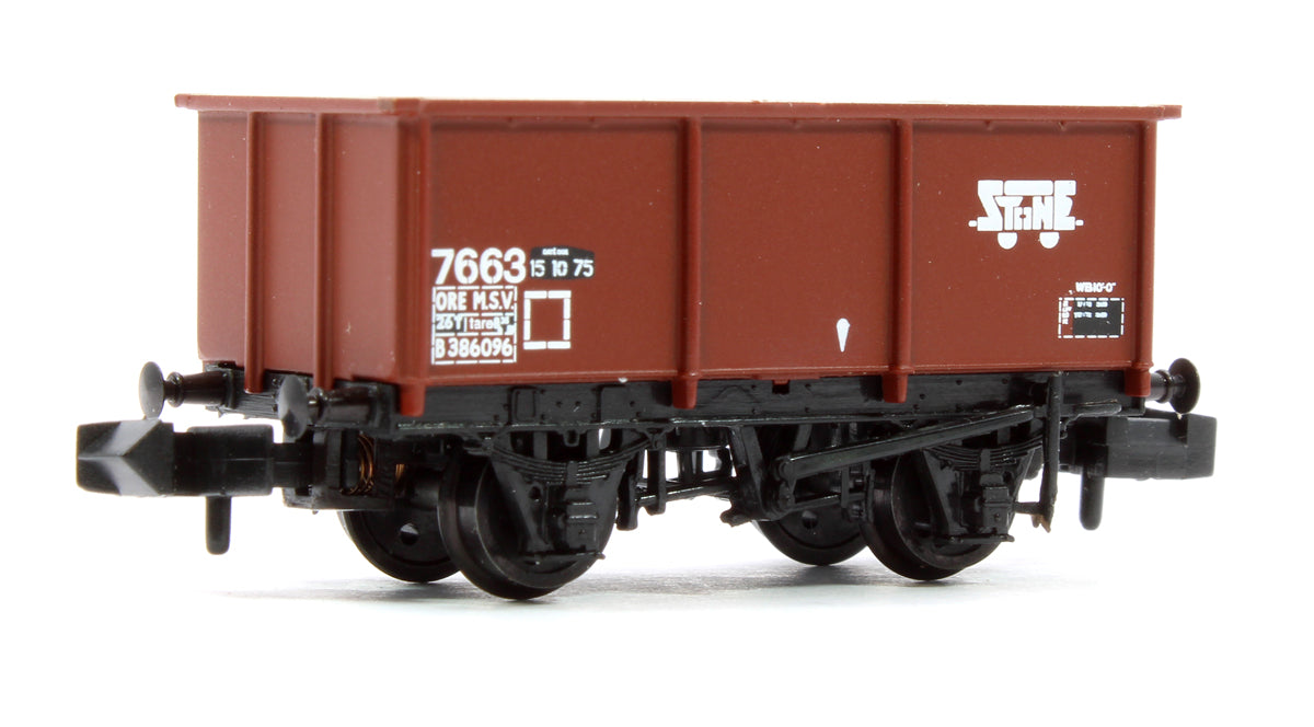 BR 27T Steel Tippler Wagon BR Bauxite (TOPS) No. B386096