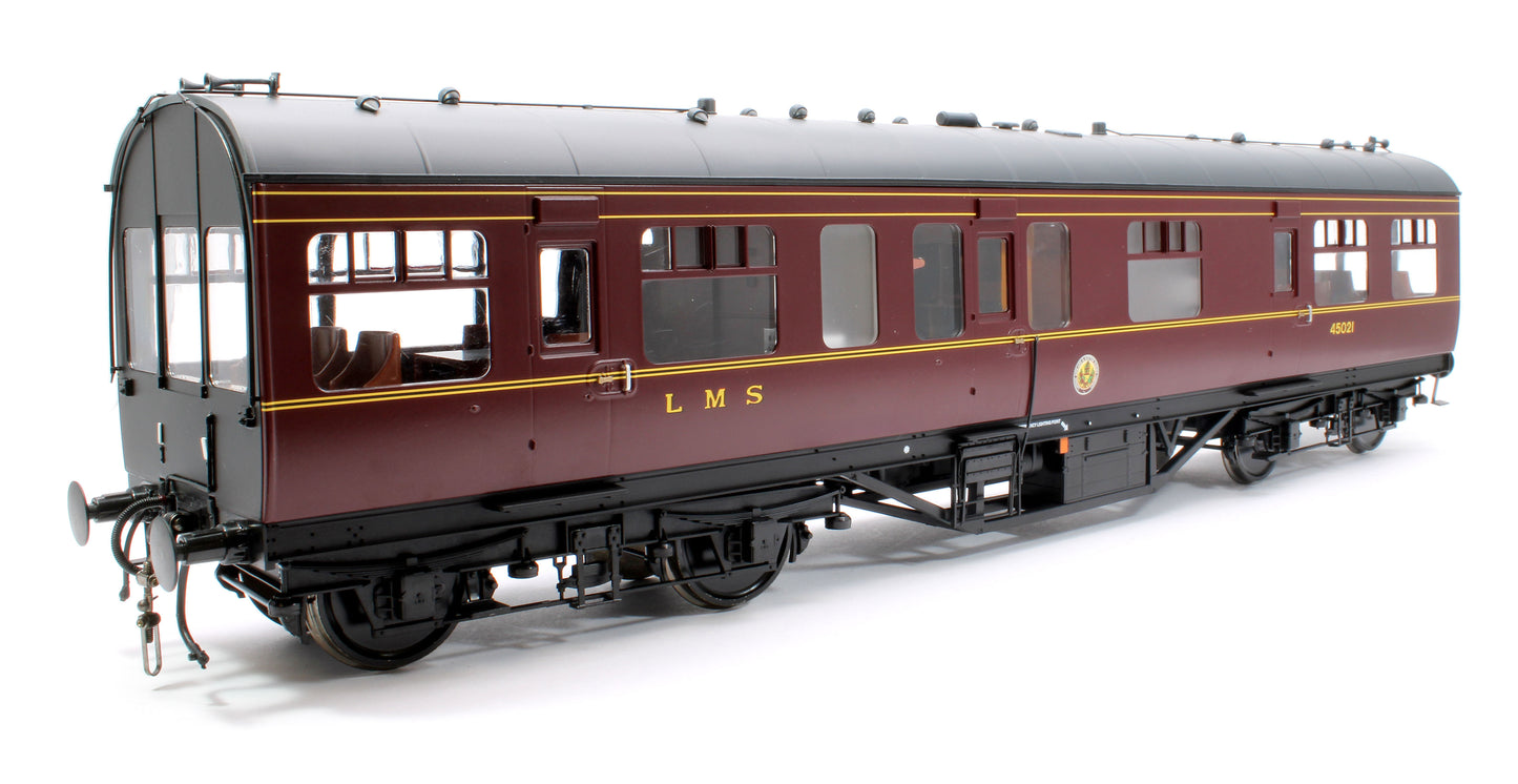 50ft Inspection Saloon LMS Lined Crimson Black Ends