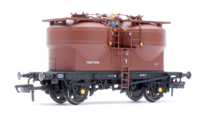 Set of 3 Prestwin Silo Wagons in BR Bauxite - Pre TOPS
