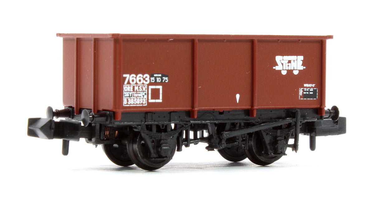 BR 27T Steel Tippler Wagon BR Bauxite (TOPS) No. B385893