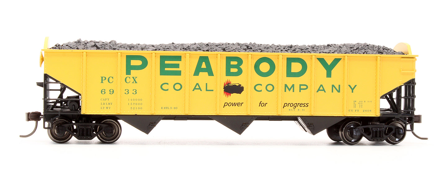 Pre-Owned 20 006 919 AAR 70 Ton 9 Panel Hopper Arched End Peabody - Road #6933