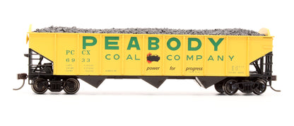 Pre-Owned 20 006 919 AAR 70 Ton 9 Panel Hopper Arched End Peabody - Road #6933