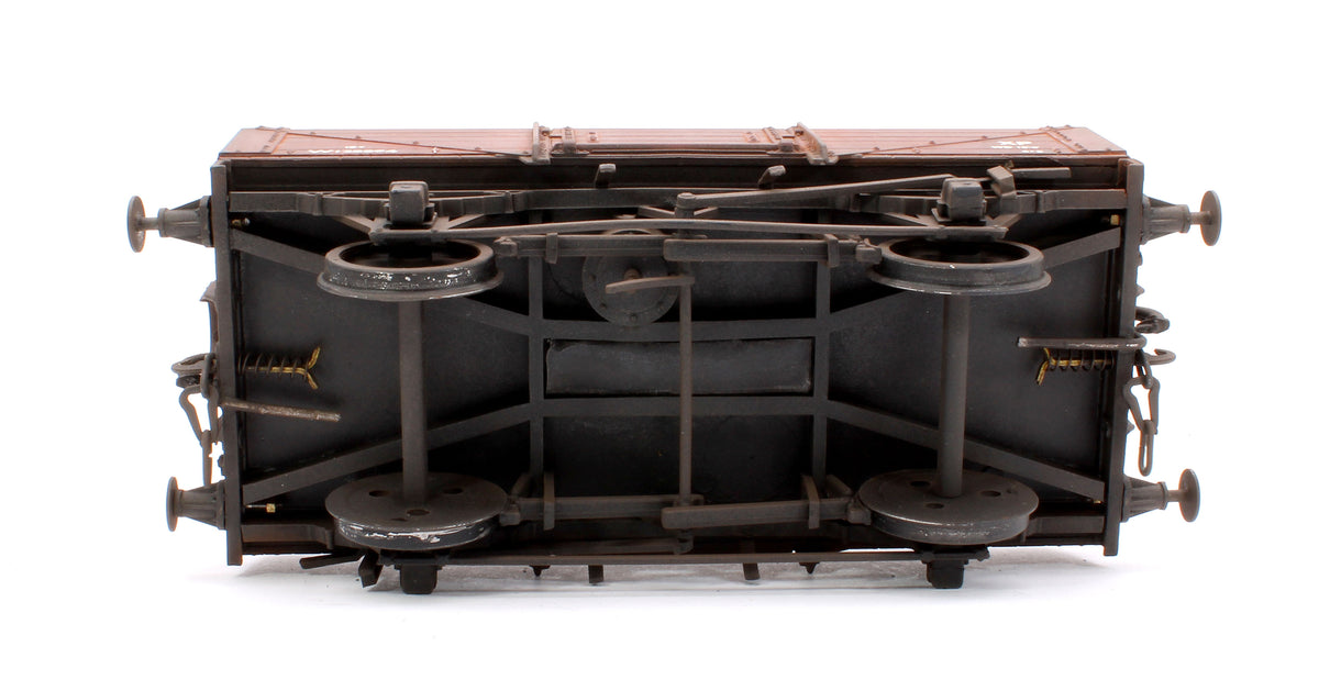 Pre-Owned Kit Built 13T 5 Plank Open Hybar Wagon No.W128894 - Weathered