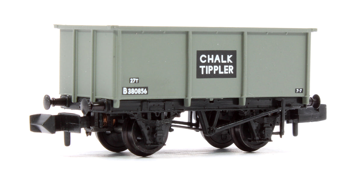 BR 27T Steel Tippler Wagon BR Grey 'Chalk' No. B380856