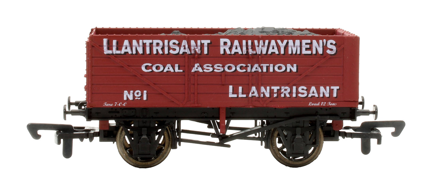 Pre-Owned 12T 7 Plank Wagon Llantrisant Railwaymen's Coal Association 'No. 1'