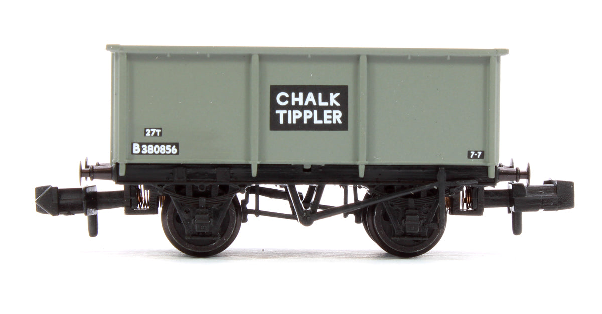 BR 27T Steel Tippler Wagon BR Grey 'Chalk' No. B380856