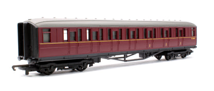 Pre-Owned R2134M Class B12/3 4-6-0 BR Black (Late Crest) No.61565 & 3 Maroon Coaches Train Pack