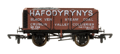 Pre-Owned 12T 7 Plank Wagon Crumlin Valley Collieries 'Hafodyrynys No. 729' - Limited Edition