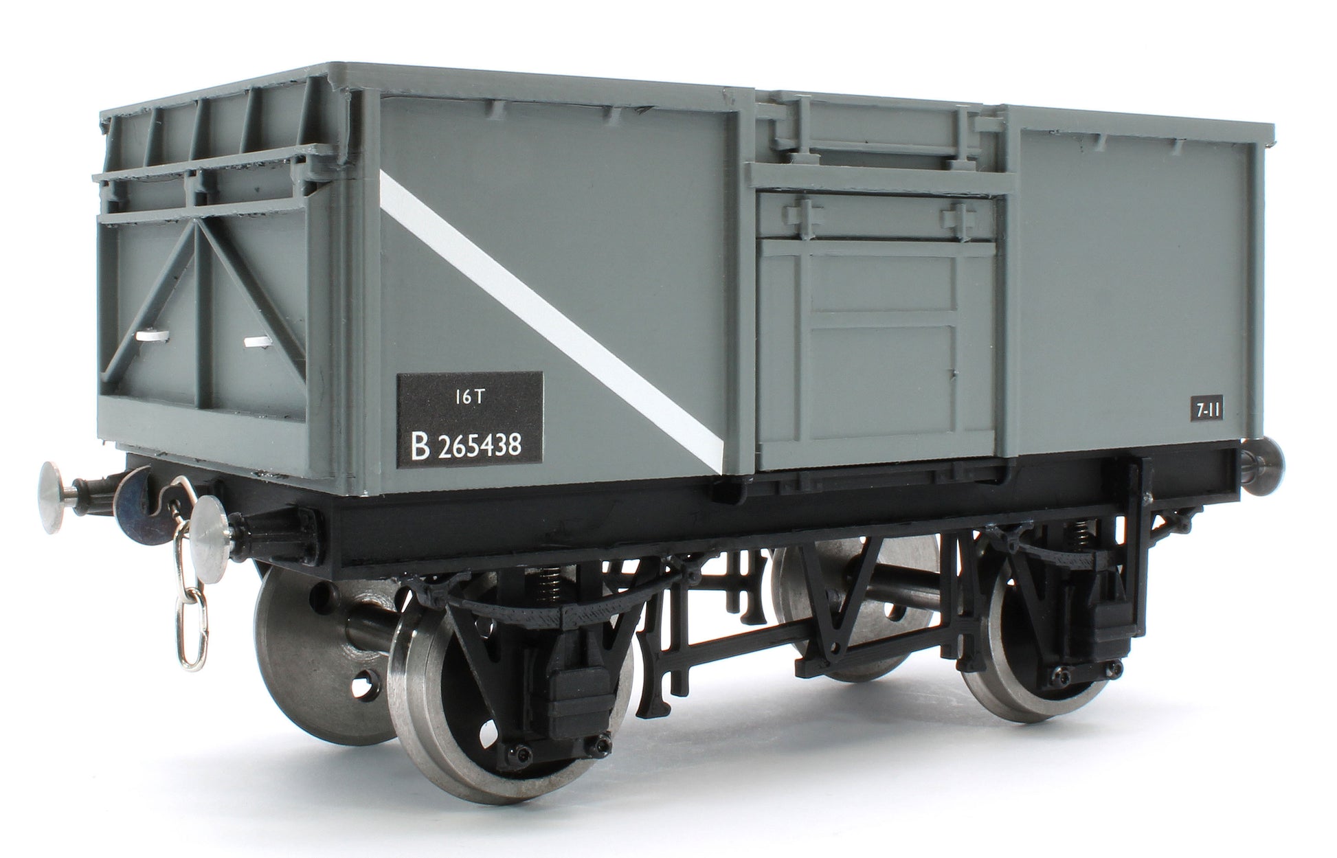 Ald Models ALD Models G1-16TTop-B265438 16 Ton Mineral Wagon (with Top – Rails