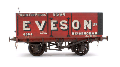 Pre-Owned Kit Built 12T 7 Plank Open Wagon No.6564 'Eveson' - Weathered