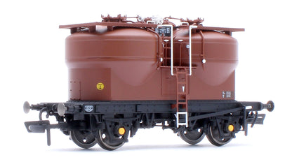 Set of 3 Prestwin Silo Wagons in BR Bauxite - Pre TOPS