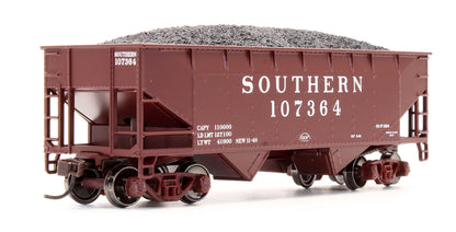 Pre-Owned 91187 Set Of 6 Southern 34' 2 Bay Hopper cars (Offset)