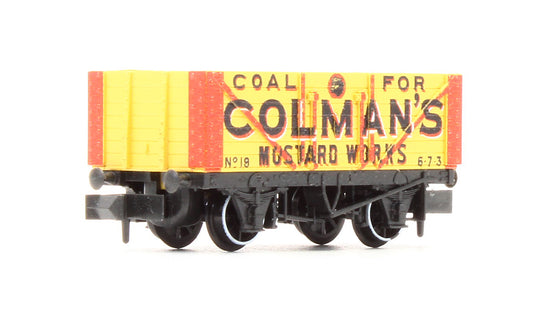 Pre-Owned 10ft 7 Plank Wagon 'Colman's Mustard' No.18