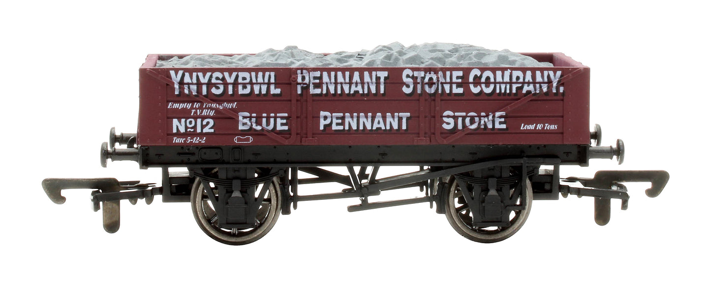 Pre-Owned 10T 4 Plank Wagon Ynysybwl Pennant Stone Company 'No. 12' - Limited Edition