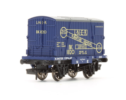 Pre-Owned LNER Conflat & Container BK 1820