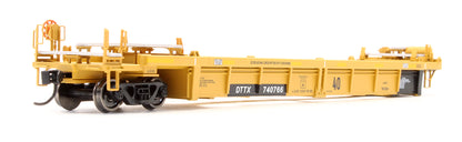 Pre-Owned 910-55609 Thrall 5-Unit Rebuilt 40' Well Car DTTX - Road #740766
