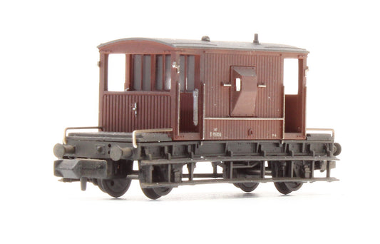 Pre-Owned BR 20T Brake Van BR Bauxite (Early) No. B951011 - Custom Weathered