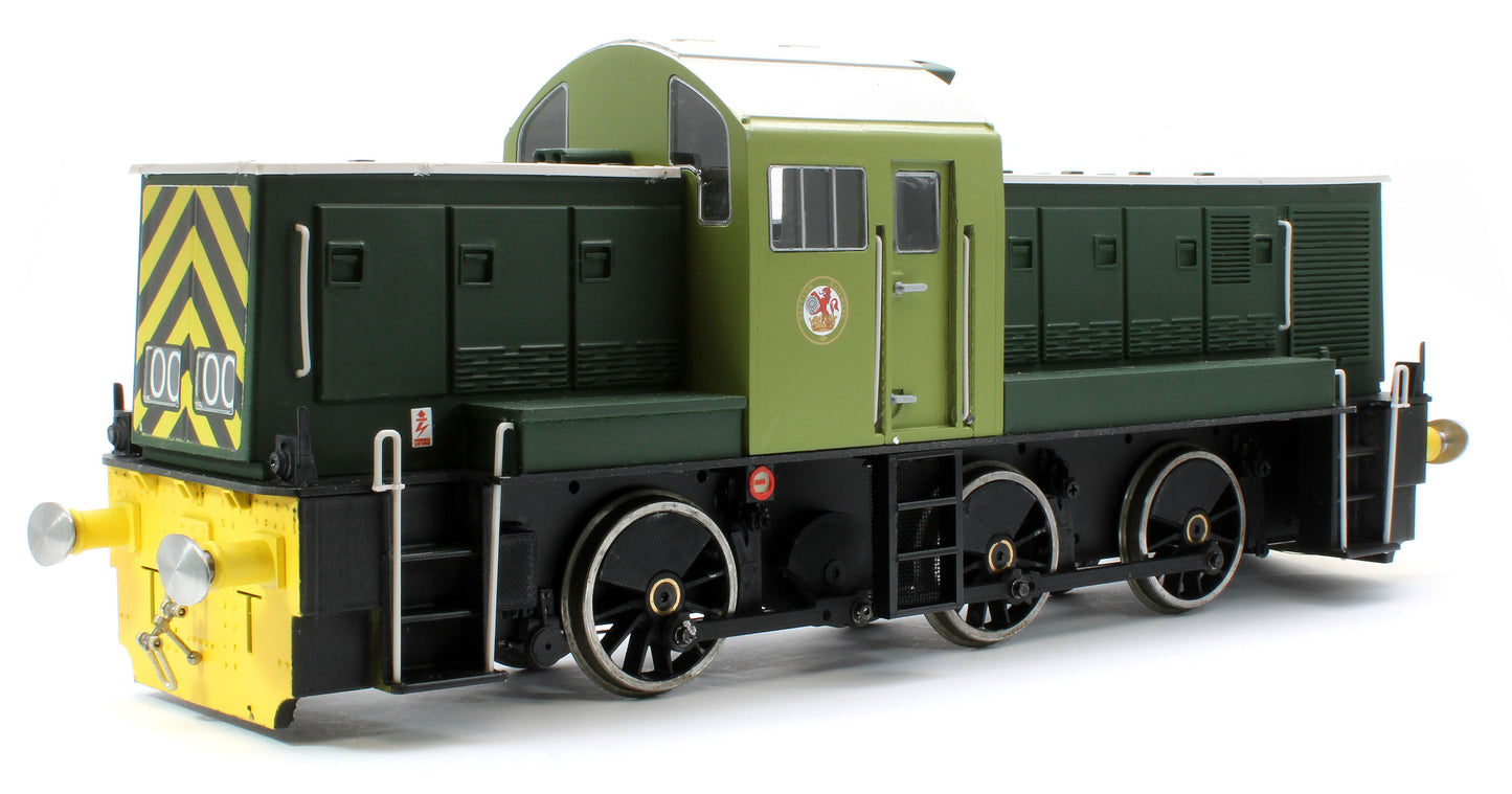 G1-Class14 Class 14 BR Green (Unnumbered) Diesel Locomotive