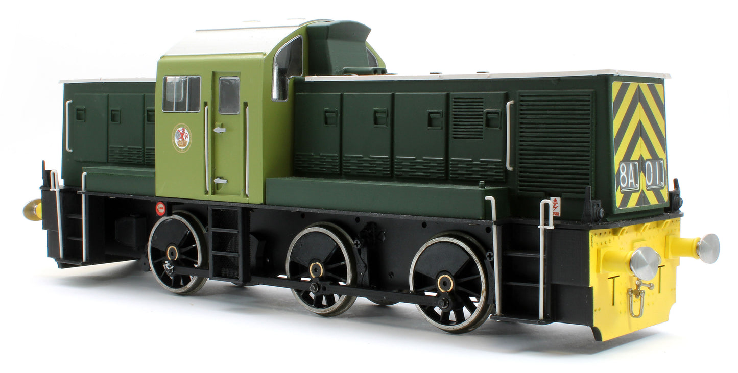 G1-Class14 Class 14 BR Green (Unnumbered) Diesel Locomotive