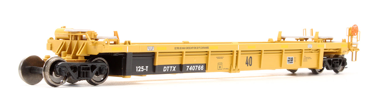 Pre-Owned 910-55609 Thrall 5-Unit Rebuilt 40' Well Car DTTX - Road #740766