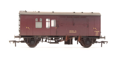 Pre-Owned BR MK1 Horse Box Maroon (ER) 'E96307' - Custom Weathered - Exclusive Edition