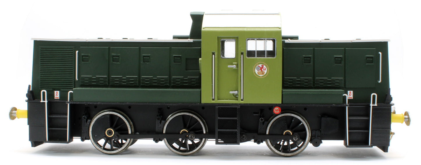 G1-Class14 Class 14 BR Green (Unnumbered) Diesel Locomotive