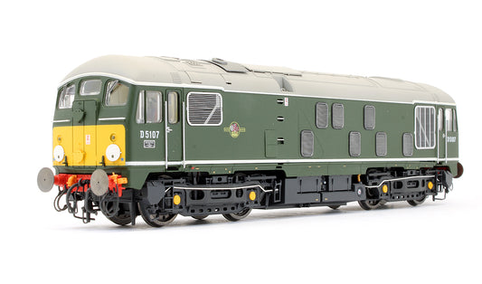 Pre-Owned D5107 British Railways Green (SWP) Class 24 Diesel Locomotive - DCC Sound