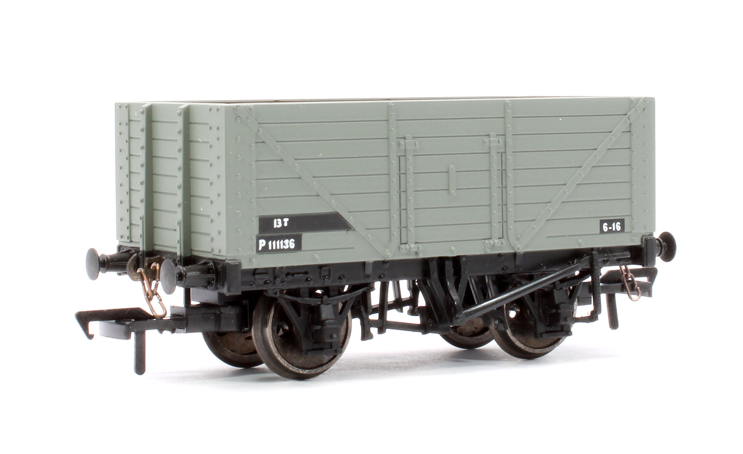 Pre-Owned 8 Plank Wagon BR Grey No.P111136