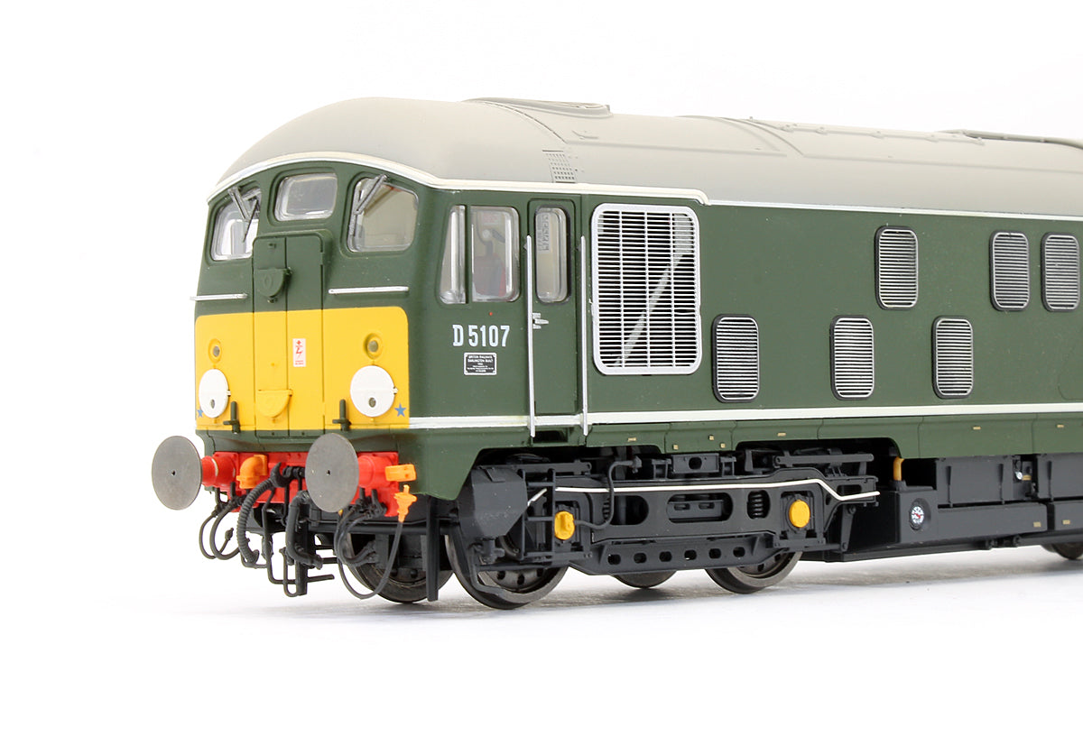Pre-Owned D5107 British Railways Green (SWP) Class 24 Diesel Locomotive - DCC Sound