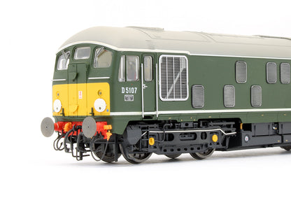 Pre-Owned D5107 British Railways Green (SWP) Class 24 Diesel Locomotive - DCC Sound