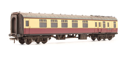 Pre-Owned BR MK1 Brake Composite Corridor BCK Coach Crimson & Cream 'M21029' - Custom Weathered