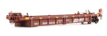 Pre-Owned 910-55604 Thrall 5-Unit Rebuilt 40' Well Car BNSF - Road #238129