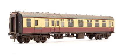 Pre-Owned BR MK1 Brake Composite Corridor BCK Coach Crimson & Cream 'M21029' - Custom Weathered