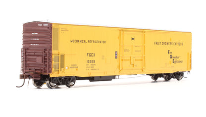 Pre-Owned G63249 Fruit Growers Express 57' FGE Mech Reefer Welded Drop Sill As Built WFEX - Road #12269 - With Sound