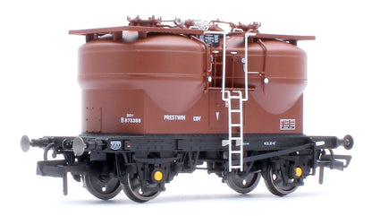 Set of 3 Prestwin Silo Wagons in BR Bauxite - TOPS