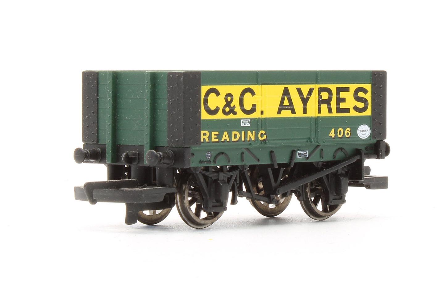 Pre-Owned 6 Plank Wagon 'C & C Ayres' No.406