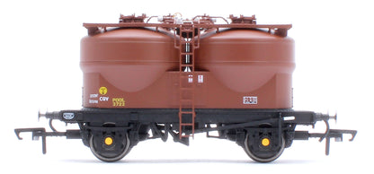Set of 3 Prestwin Silo Wagons in BR Bauxite - TOPS