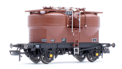 Set of 3 Prestwin Silo Wagons in BR Bauxite - TOPS