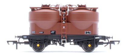 Set of 3 Prestwin Silo Wagons in BR Bauxite - TOPS