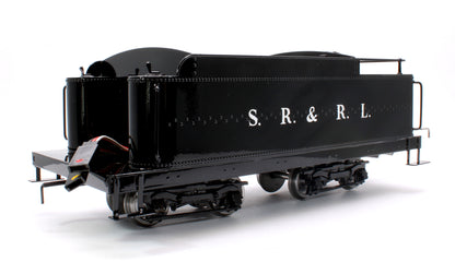 2-6-2 S.R. & R.L 'Sandy River & Rangely Lakes' No.24 Black (Radio Control, Insulated Wheels) Steam Locomotive