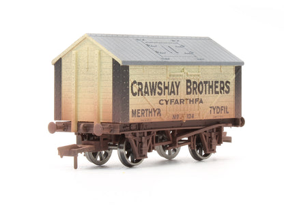 Pre-Owned 4F-017-010 Crawshay Brothers Lime Lime Wagon No.134 - Weathered