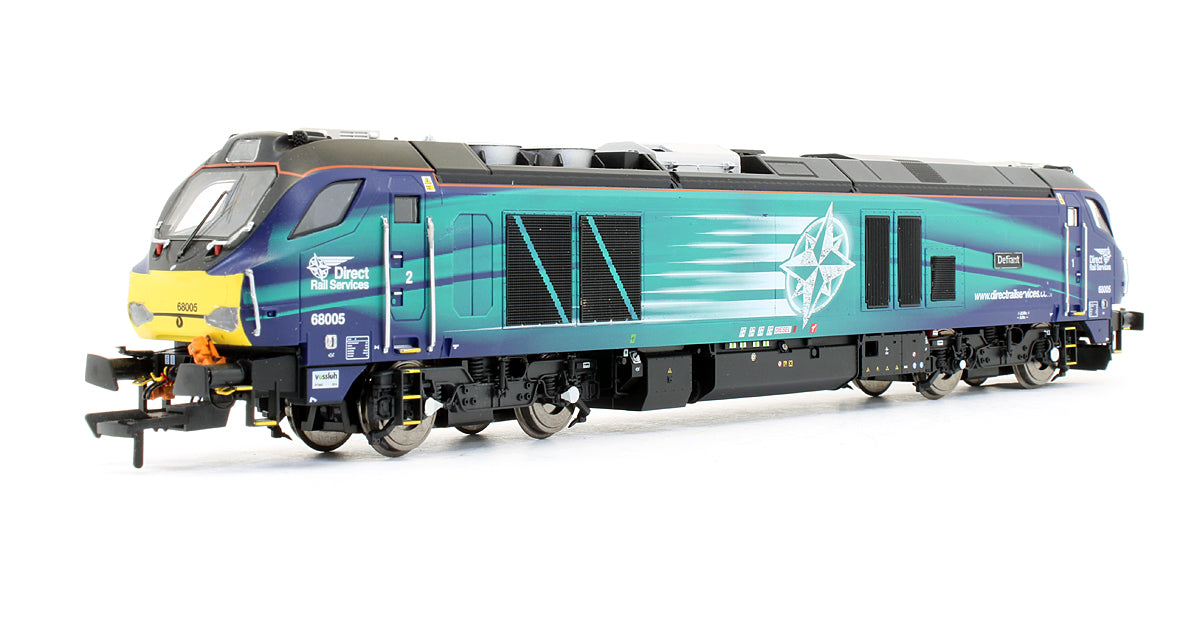 Pre-Owned 4D-022-002 Class 68 005 'Defiant' DRS Livery Diesel Locomotive - DCC Sound